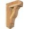 Ekena Millwork Funston Arts and Crafts Rough Sawn Bracket w/ Offset Brace, Western Red Cedar, 8"W x 22"D x 30"H BKT0806X22X30FST03RWR - alternate 1